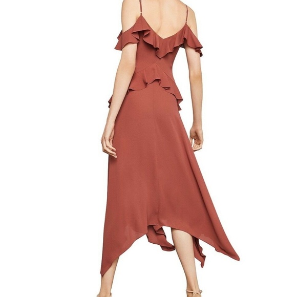 BCBGMAXAZRIA Lissa Asymmetric HandkerchiefHem Slip - Picture 3 of 3